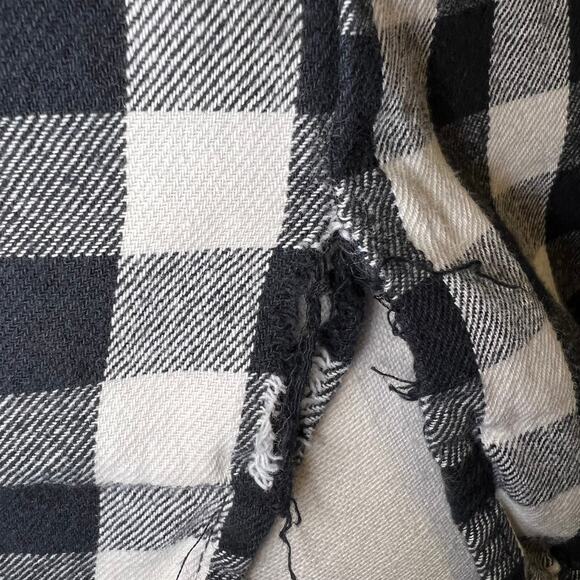 Madewell Women's Checkered Button Down Shirt Size S - Picture 5 of 5